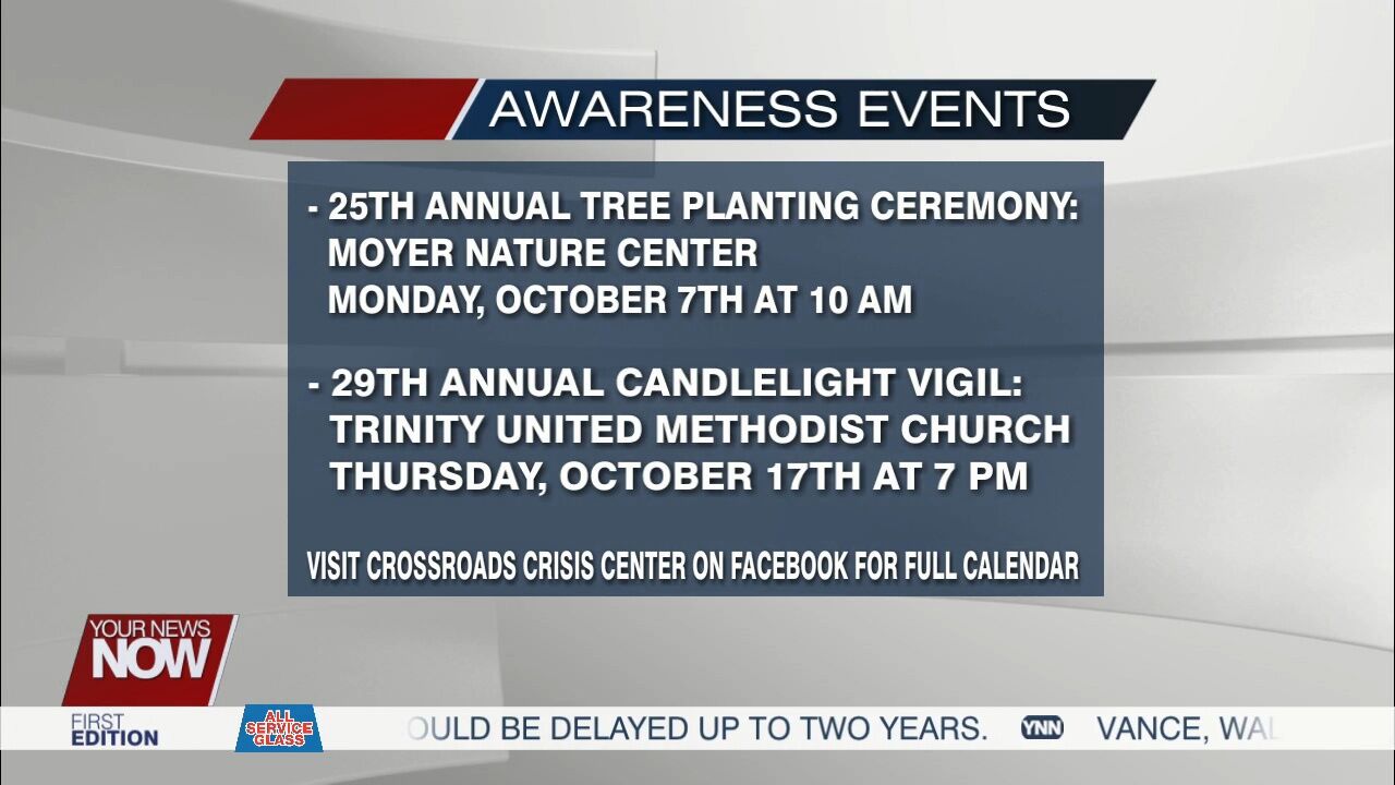 Crossroads Crisis Center launches their month-long campaign to raise awareness for domestic violence